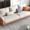 sofa da băng dài h-702
