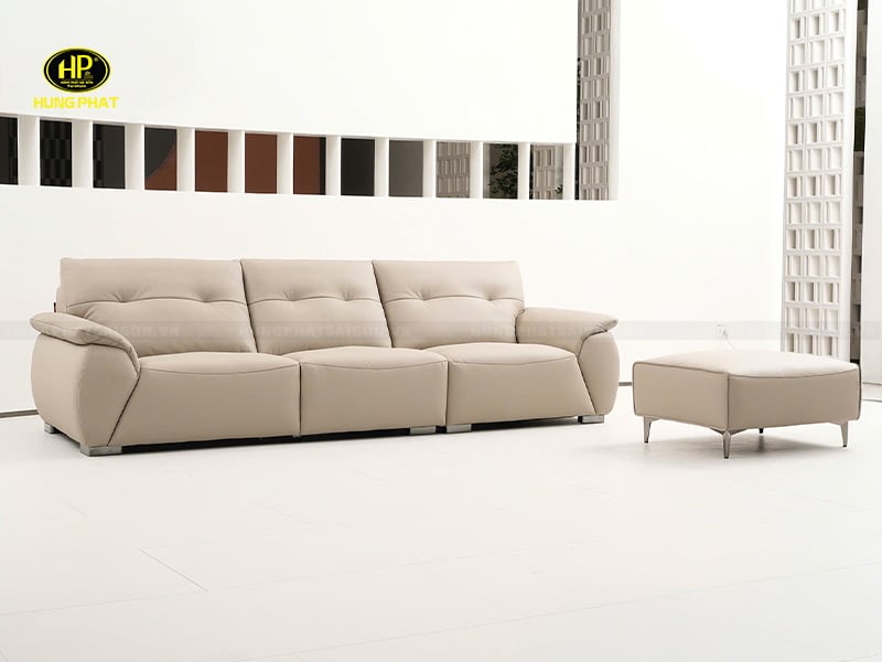 sofa da bò nhập khẩu P8350A