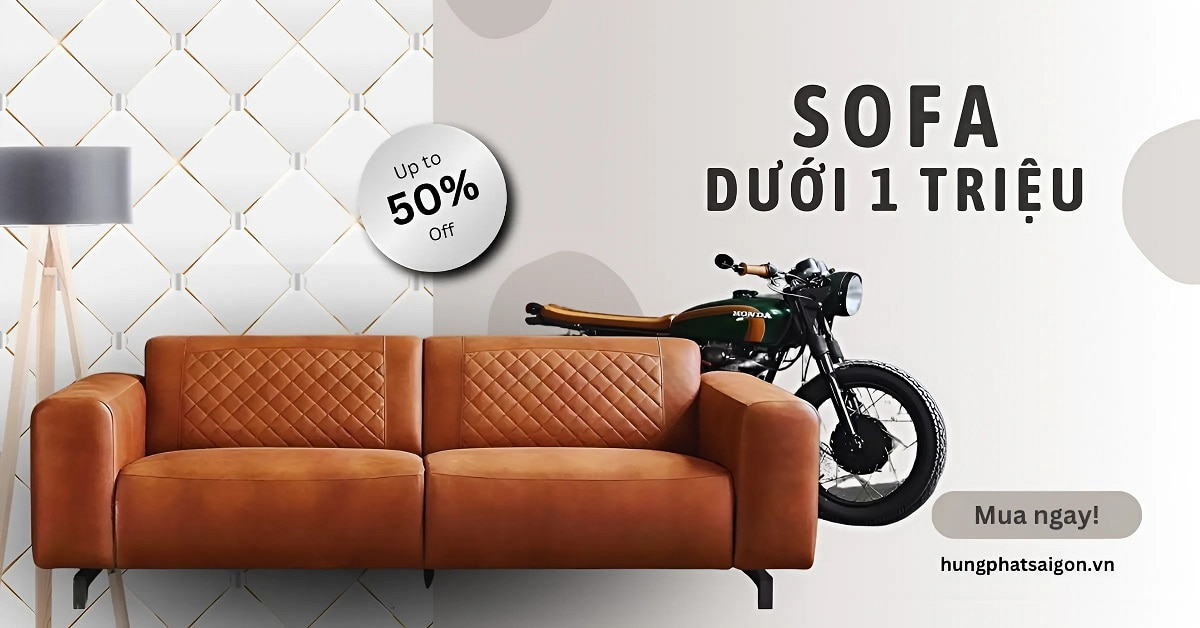 sofa dưới 1 triệu