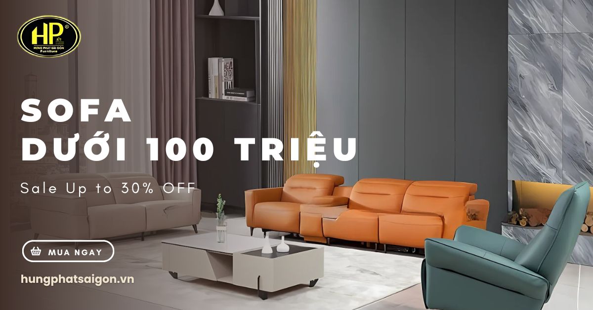 Sofa dưới 100 triệu