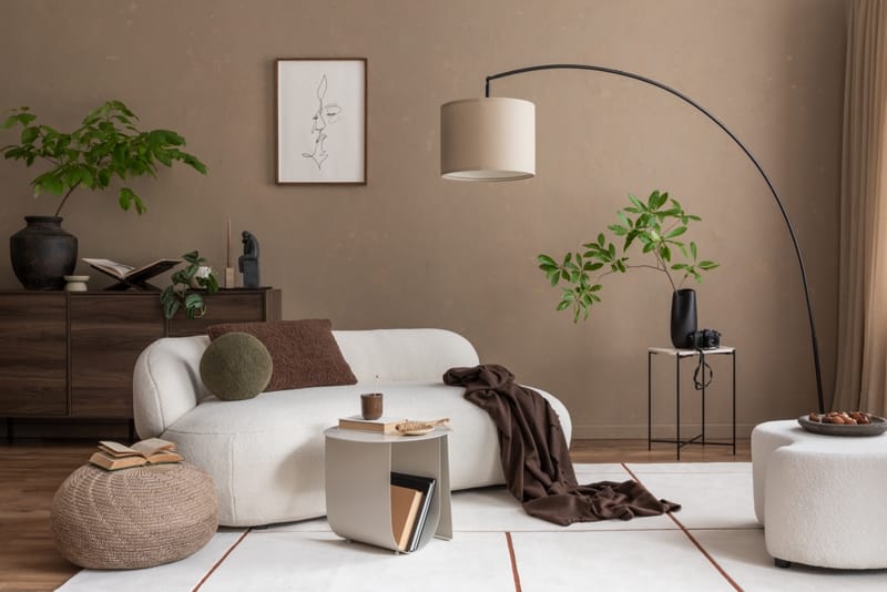 sofa vải phong cách bắc âu