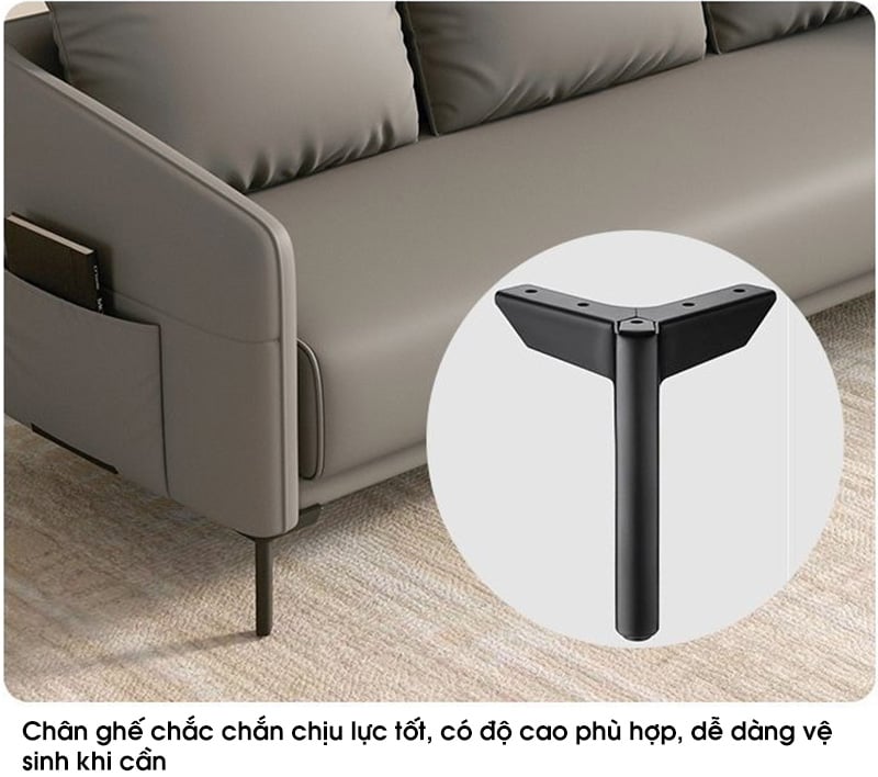 chân ghế chắc chắn chịu lực tốt