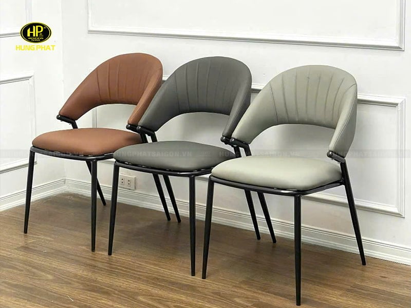ghế ăn bọc da hiện đại tnm-03