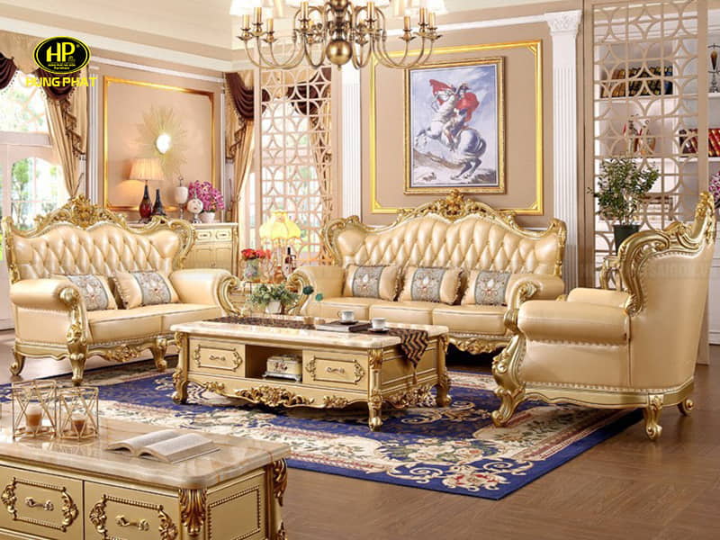 ghế sofa tân cổ điển hoàng gia sf-8120b