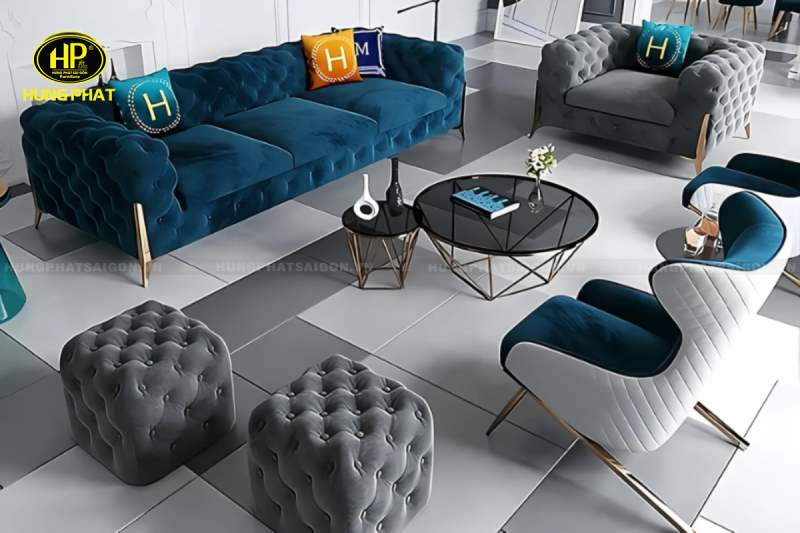 Ghế sopha phong cách Châu Âu