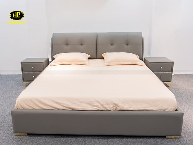 giường ngủ bọc da hiện đại GD-101