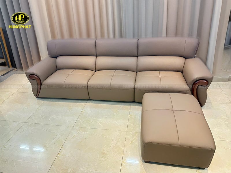 sofa băng da công nghiệp 2285