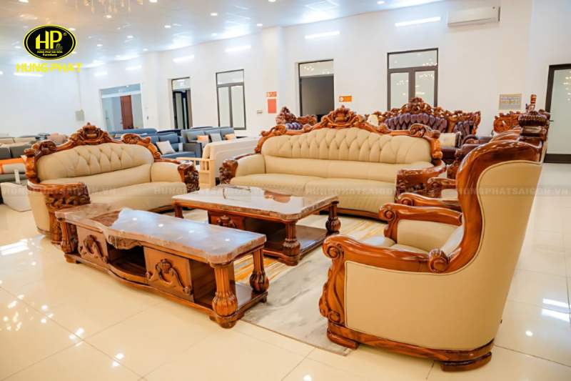 Sofa Châu Âu tân cổ điển