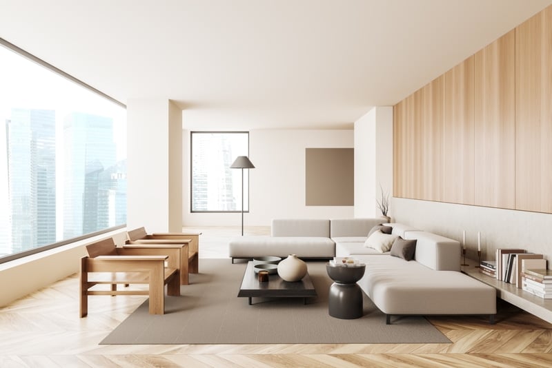 sofa chữ u module