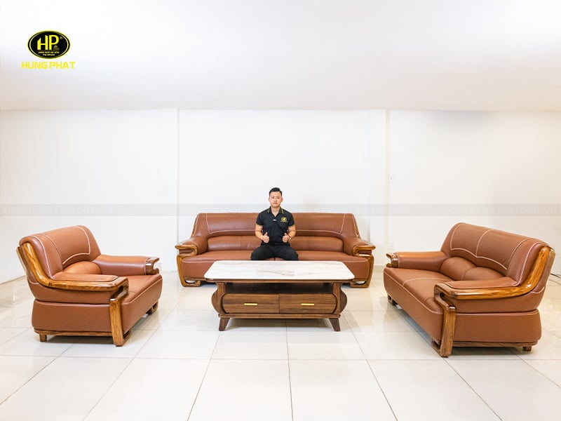 sofa phòng khách cao cấp f056b