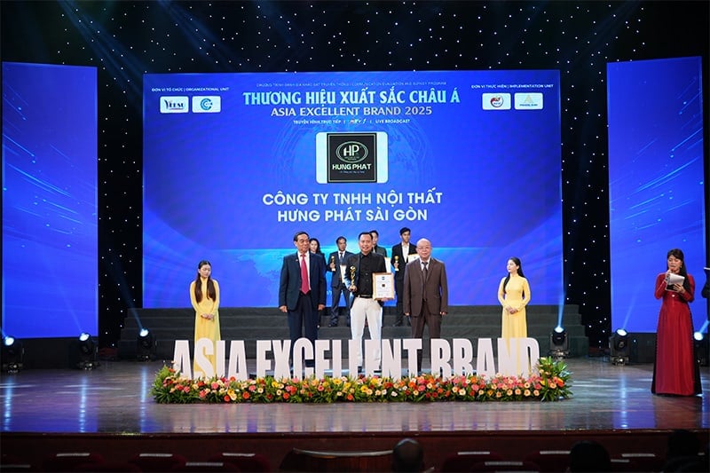 asia exellent brand 2025 hưng phát sài gòn