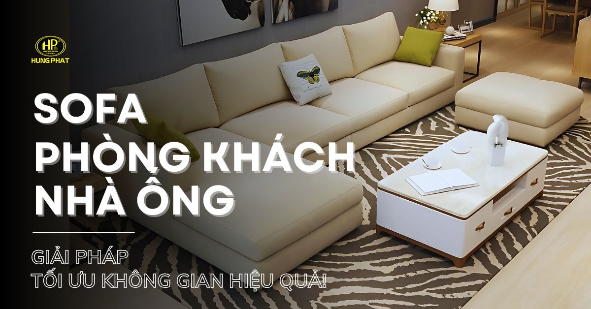 ghế sofa phòng khách nhà ống