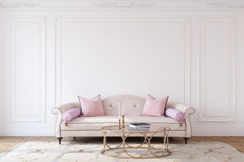 sofa 1m6 tân cổ điển nhỏ gọn