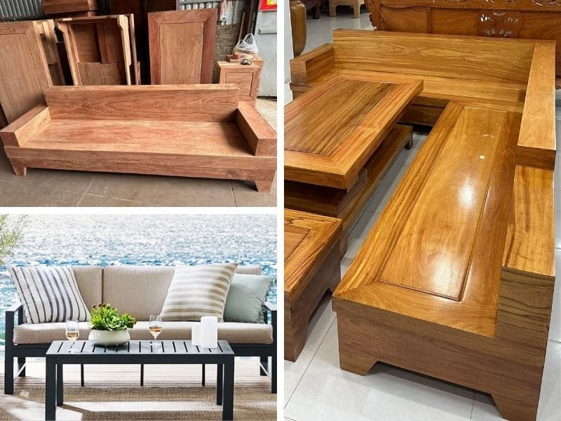 sofa đa dạng mẫu mã