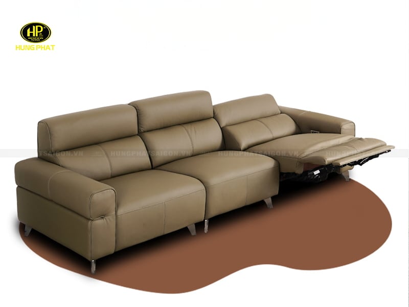 sofa da thư giãn h-119
