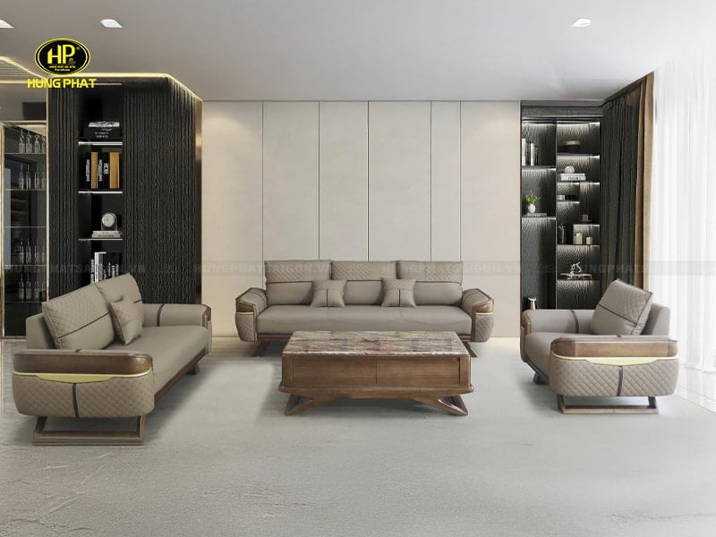 sofa sang trọng hiện đại VT-102