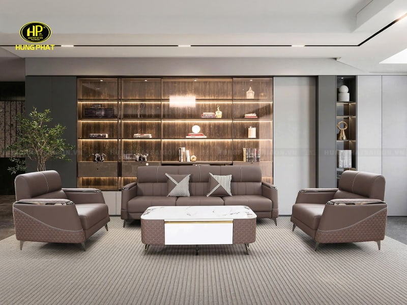 sofa sang trọng lau mực bút bi VT-307C