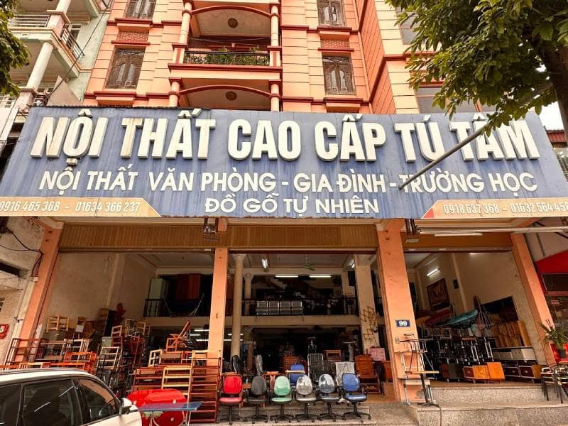 cửa hàng nội thất cao cấp tú tâm