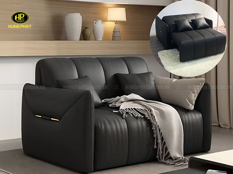 sofa giường bọc da gd-26