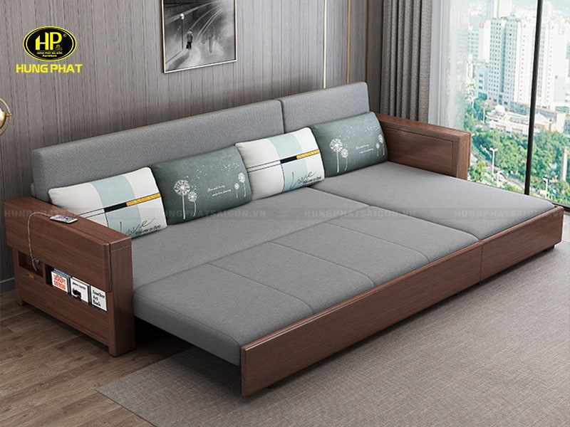 sofa giường nhập khẩu mã lai gk-2026