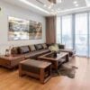 sofa gỗ sồi chữ l hs-01