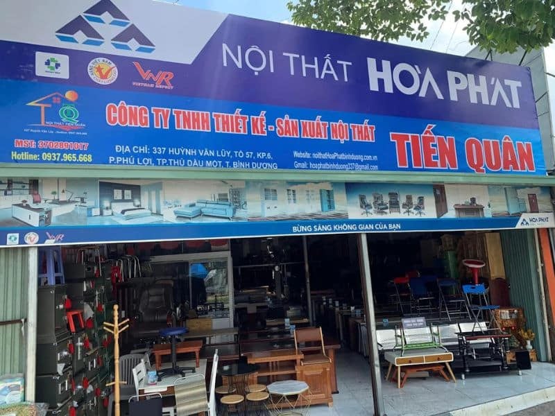 nội thất tiến quân