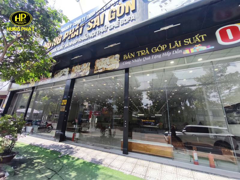 showroom trưng bày nội thất
