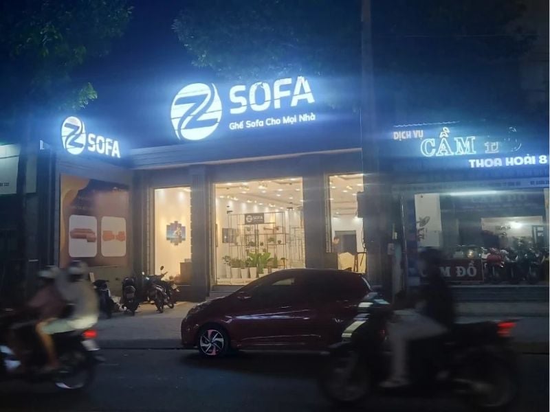 showroom z nội thất sofa