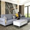 sofa da microfiber bền bỉ vt-207a