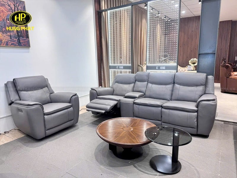 sofa thư giãn da bò ý nhập khẩu u70797hm