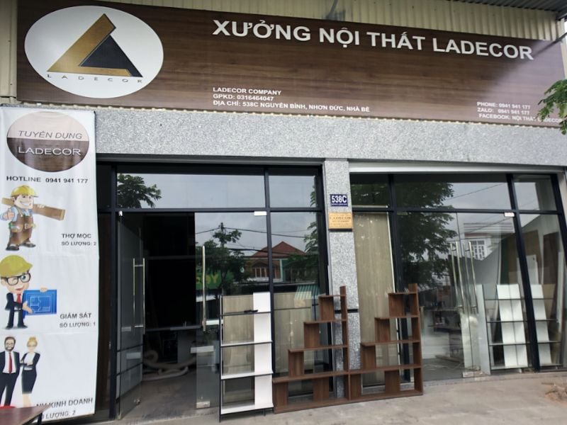 xưởng nội thất ladecor