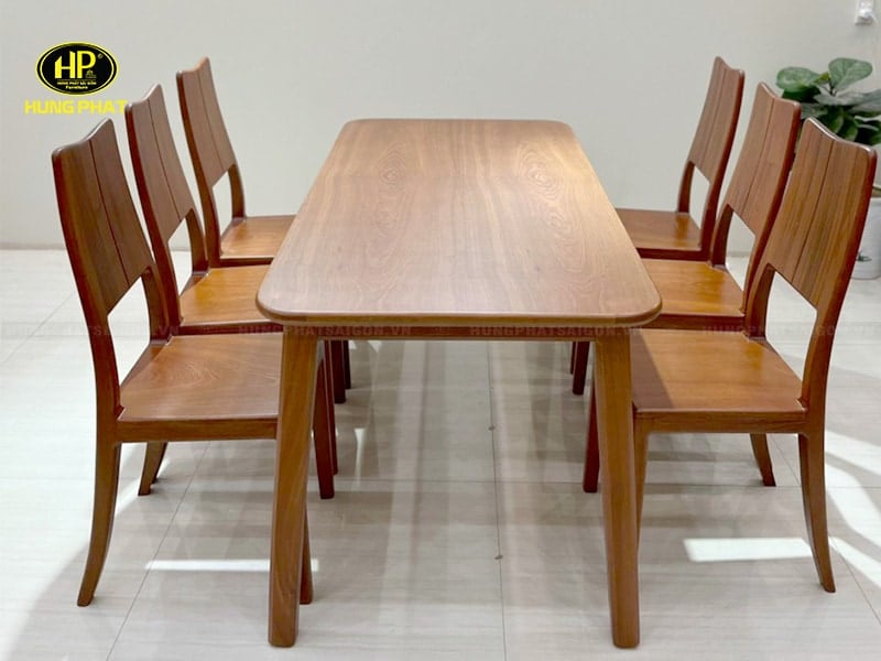 bàn ăn 6 ghế gỗ xoan đào tm-12