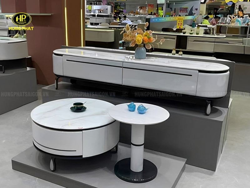 bàn sofa tròn nhập khẩu