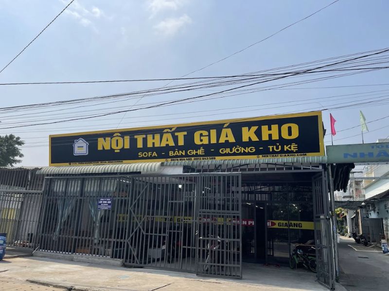 cơ sở kinh doanh nội thất kho