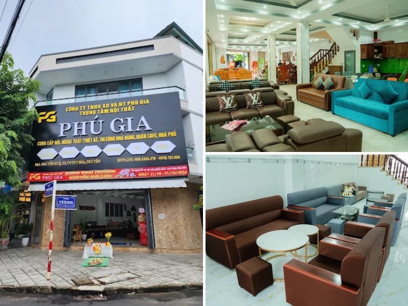 cửa hàng nội thất phú gia