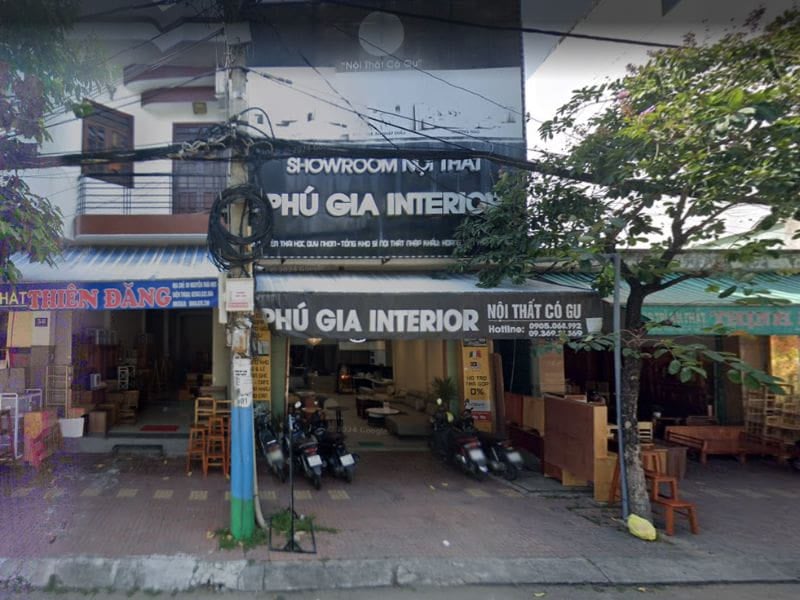 cửa hiệu bán sofa phú gia