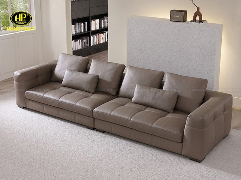 ghế sofa áp tường phòng khách h-405