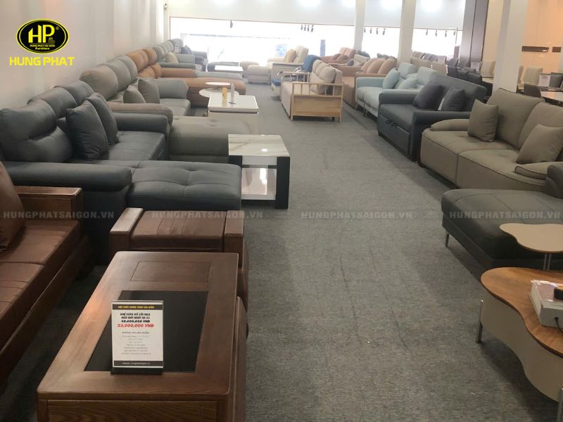 giá sofa luôn công khai minh bạch