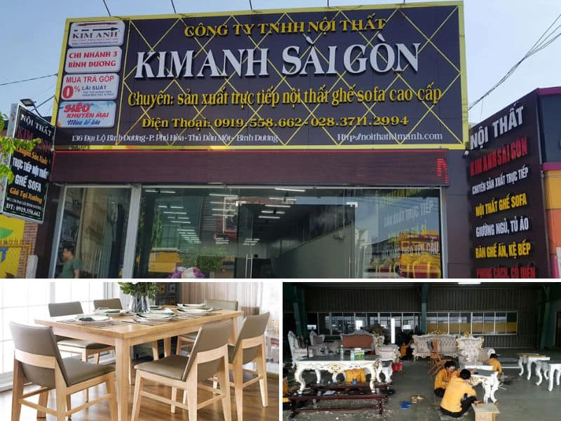 nội thất bàn ăn kim anh sài gòn