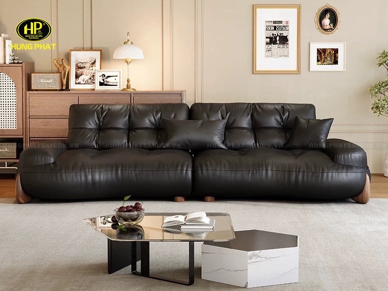 sofa da hàn quốc văng dài h-407