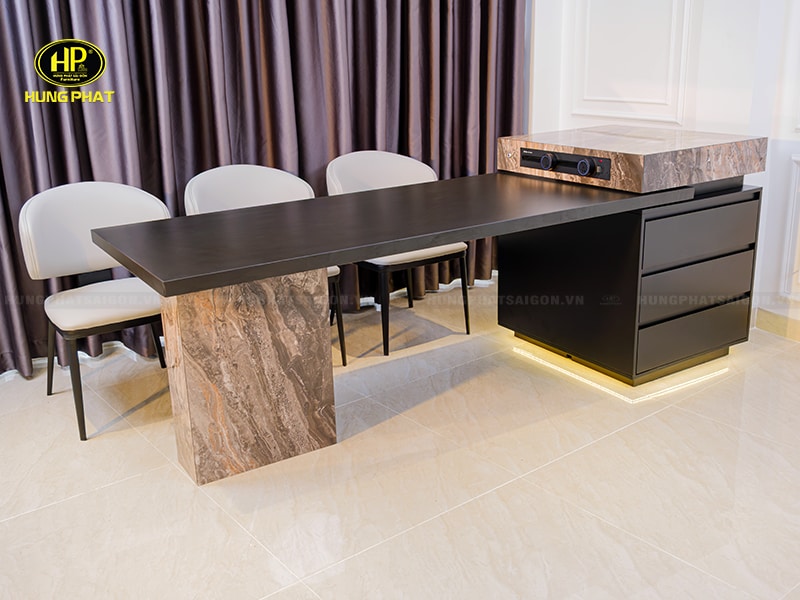 bàn ăn kết hợp đảo bếp dt-278