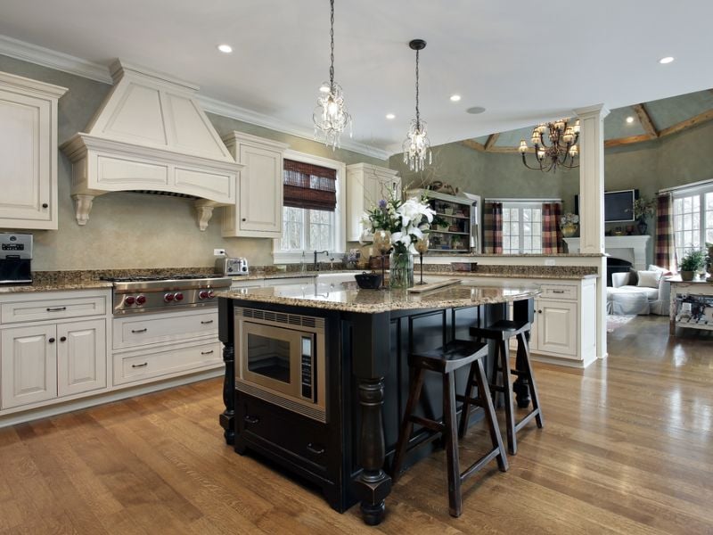 cách lựa chọn vật liệu bàn ăn đảo bếp