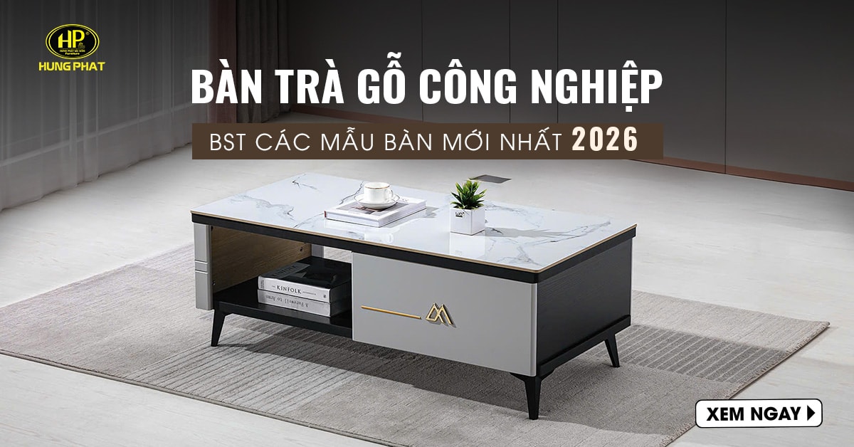 danh mục bàn trà gỗ công nghiệp