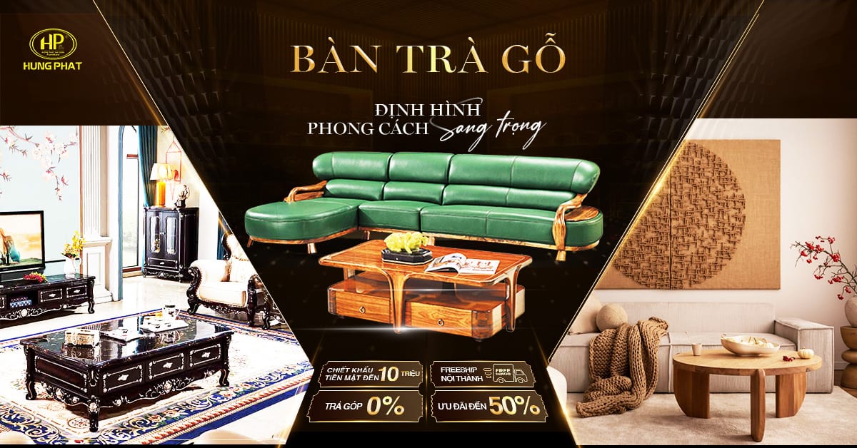 danh mục bàn trà gỗ