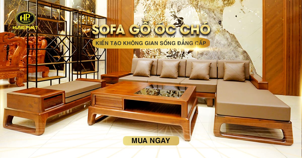 danh mục sofa gỗ óc chó