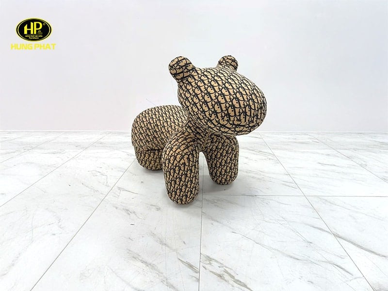 gấu trang trí khung sắt cj-2