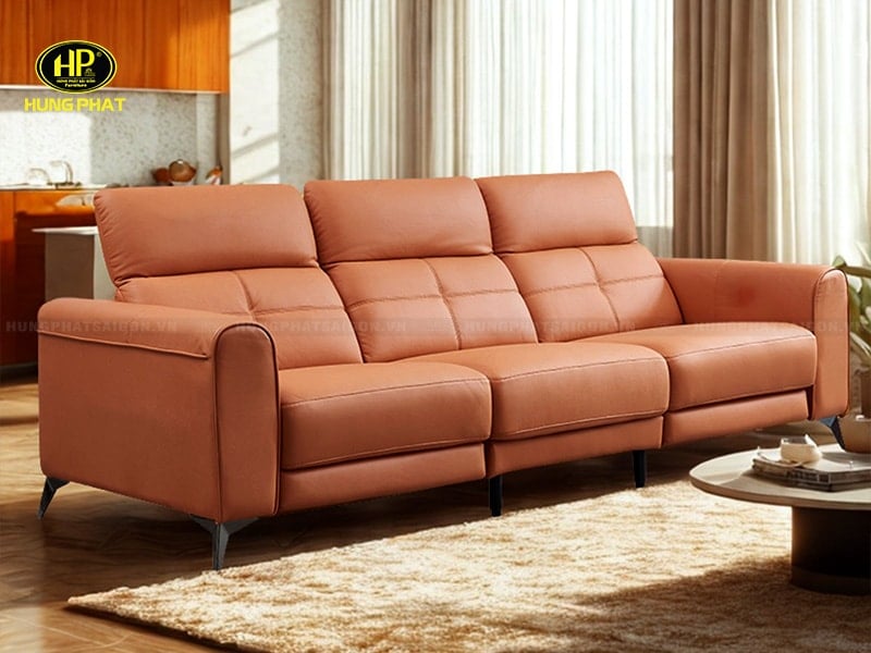 ghế sofa băng dài da hàn quốc nhập khẩu h-418