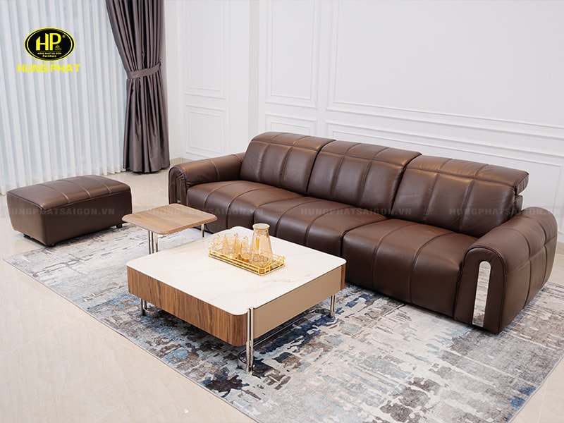 ghế sofa da bò nhập khẩu m713