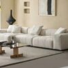 ghế sofa phòng khách kết hợp kiểu mô đun h-419