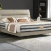 giường ngủ chân sắt sơn tĩnh điện a8908